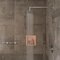 Alfi Brand 12" x 12" Brushed Copper PVD Stainless Steel Square Single Shelf Shower Niche ABNP1212-BC - alternate 3